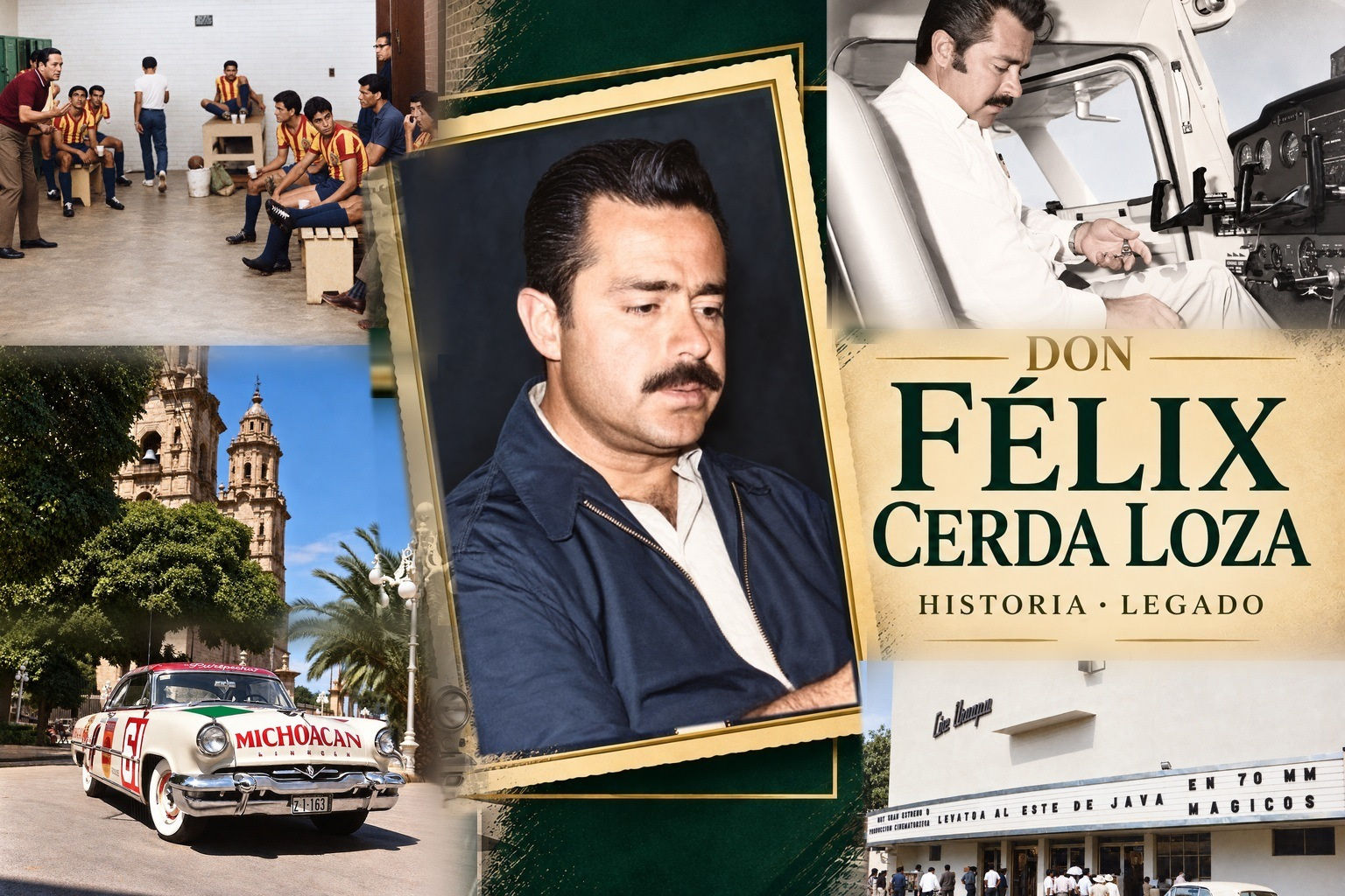 Portada de Don Félix Cerda Loza, Historia y Legado